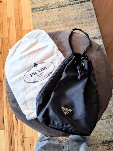 Authentic prada black nylon - prada,