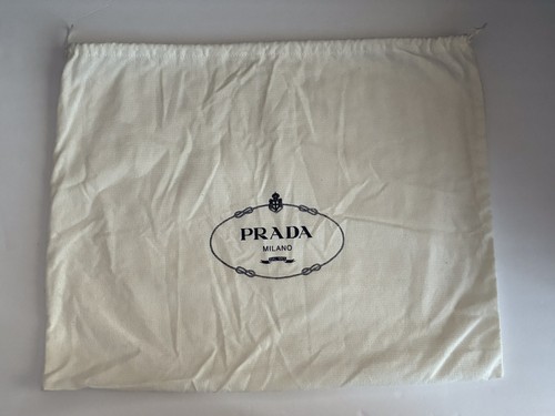 Prada milano logo white fabric - milano,