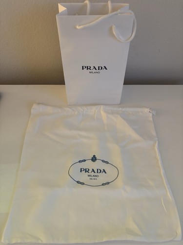 Prada dust bag women white - prada,