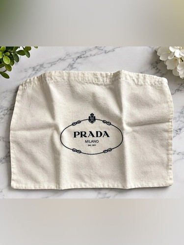 Prada cotton drawstring dust - cotton,