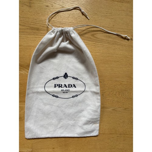 Prada milano white cotton - milano, felt