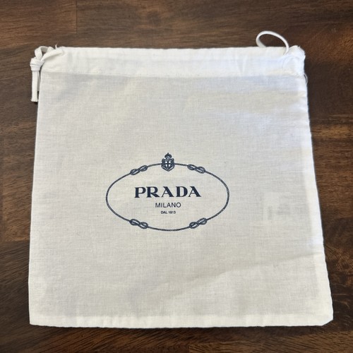 Prada dustbag linen - linen, cotten