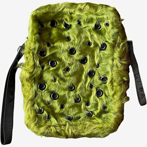 Vintage prada green - green, pouch