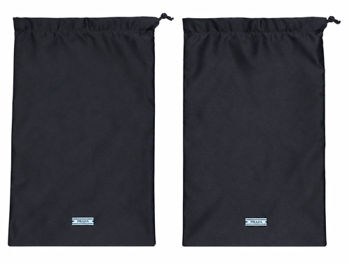 Prada black solid drawstring - prada,