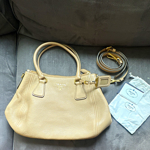 Prada pebbled leather - pebbled,