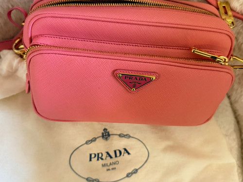 Prada pink leather - prada, crossbody