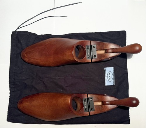 Prada milano wooden shoe trees - prada,