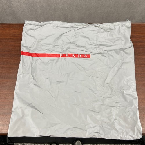 Prada vinyl silver - vinyl, logo