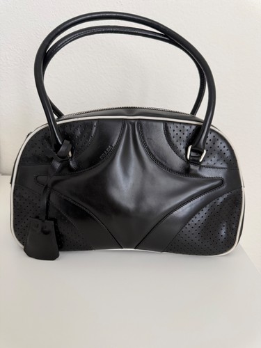 Prada bag black leather - bag,,