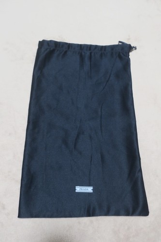 Prada auth navy satin storage - prada,
