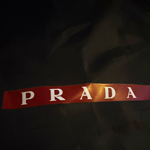 Prada black drawstring shoe - black,