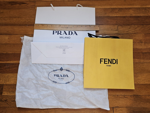 Designer shopping bag - designer, 2pc