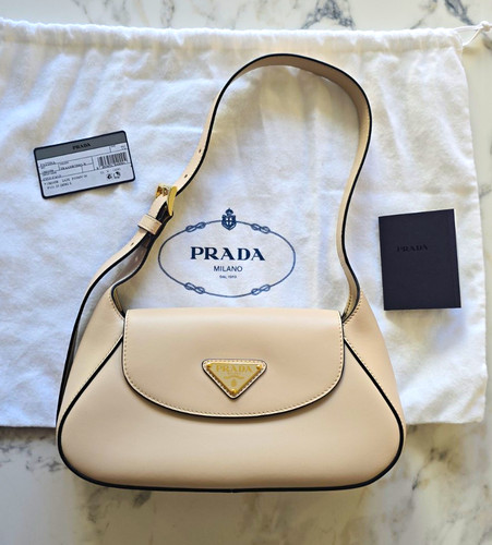 Prada beige city calf - prada,