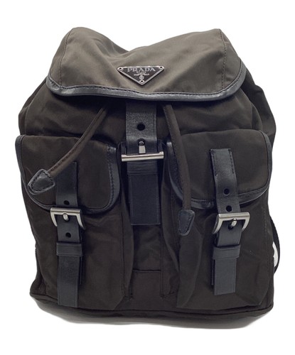 Prada mini bz0003 nylon - mini, brown