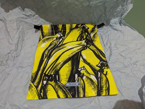 Prada dust bag mini - dust, banana
