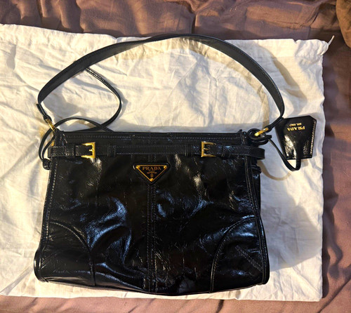 Prada bonnie small black - prada,