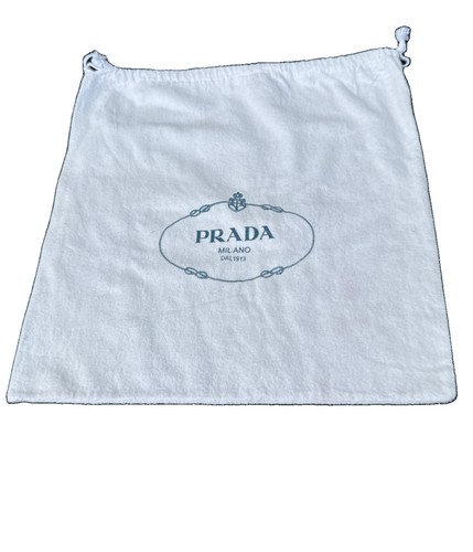 Prada dust bag - dust, white