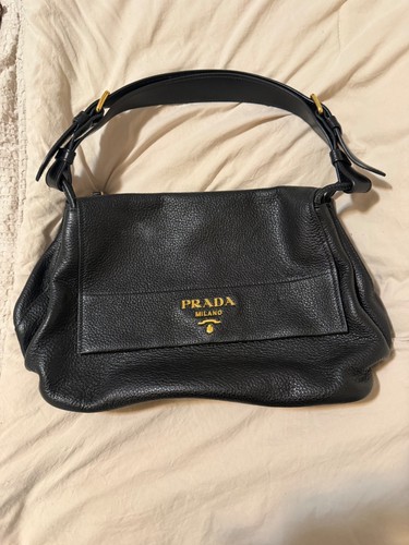 Black prada handbag - black,