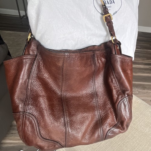 Prada brown shoulder - brown,