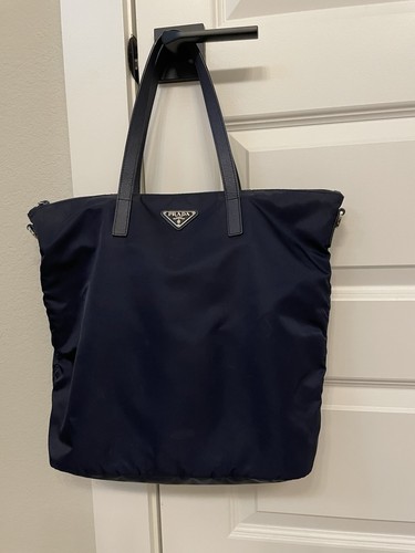 Authentic prada navy nylon - authentic,