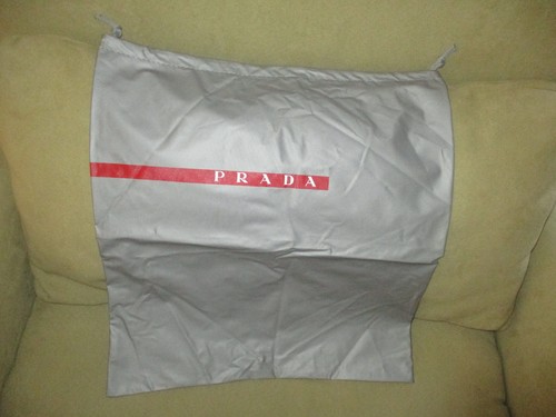 Prada drawstring dust storage - dust,