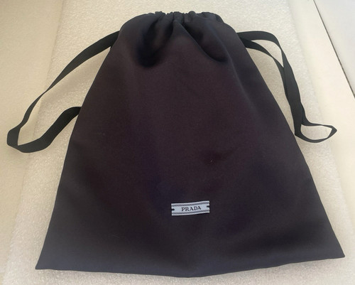 Prada black satin x - prada,